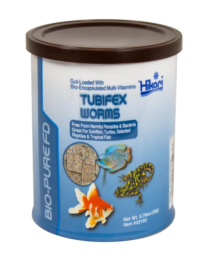 Hikari Bio-Pure Tubifex – Cubes lyophilisés, 0,78 oz, pour animaux