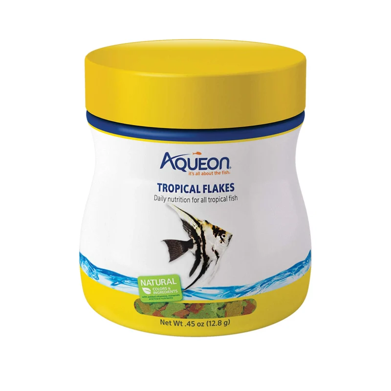 Aqueon Flocons Tropicaux 0,45 oz – Alimentation quotidienne pour poissons tropicaux