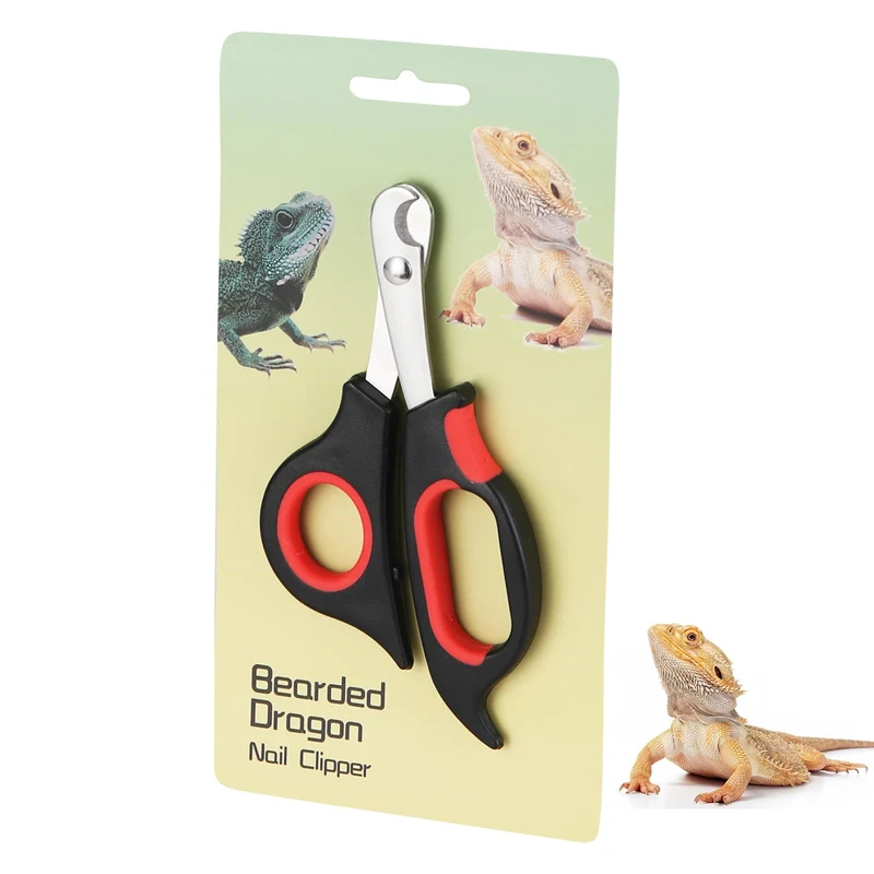 KEUYE Ciseaux d’Ongles Dragon Barbu – Lames Anglees en Acier Inoxydable