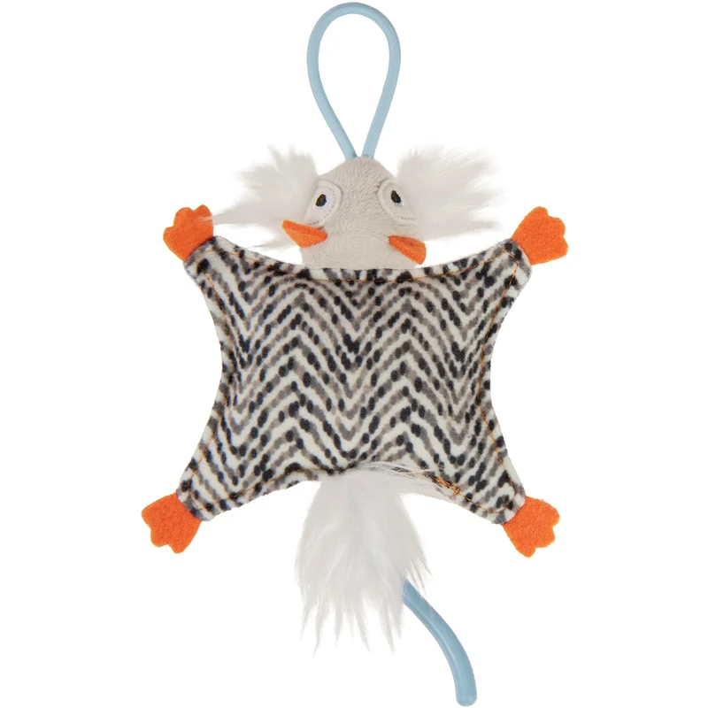 Instincts par SmartyKat Soarin' Squirrel – Lanceur Crinkle Interactif pour Chat (HappyNip & Silvervine)