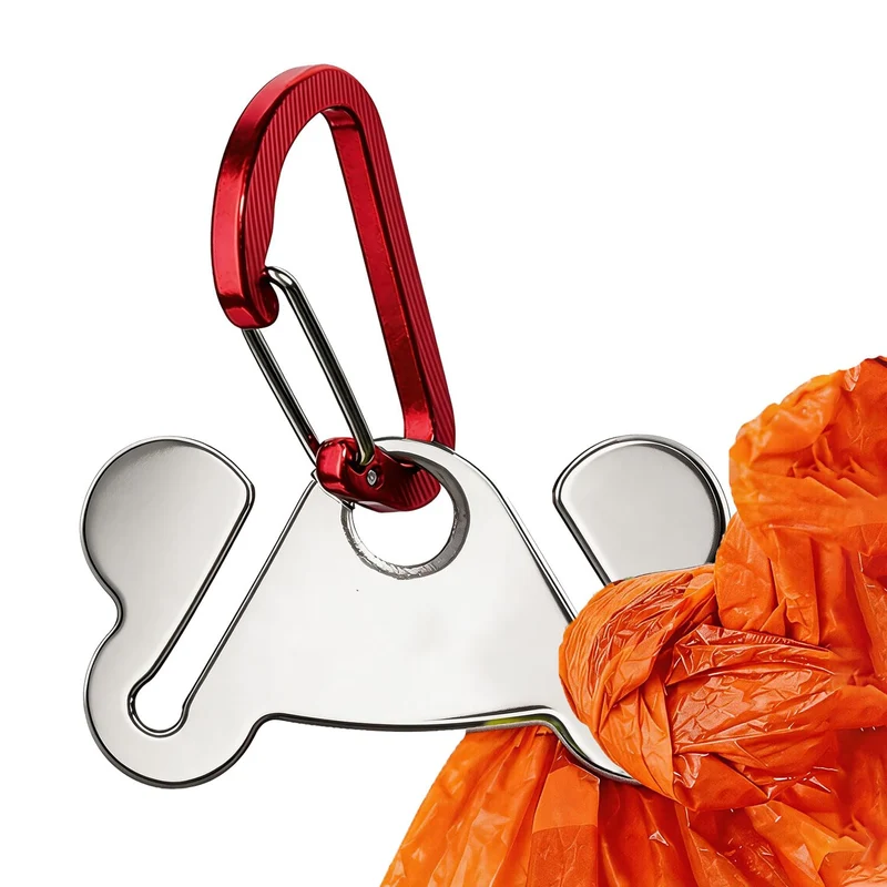 Hilihali – Porte-sacs déjections pour chien (1 pièce) – Mains libres