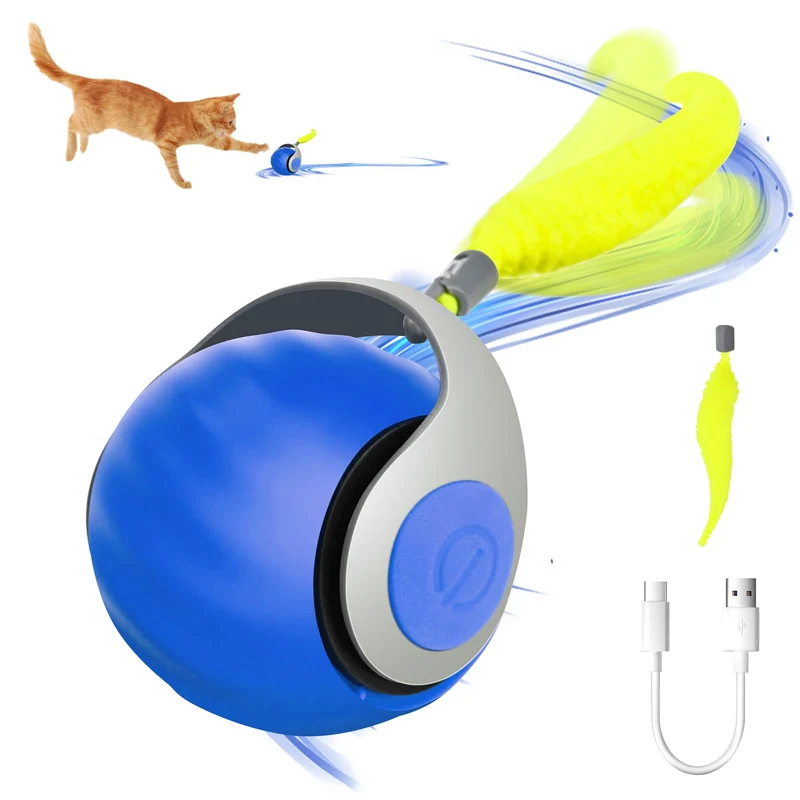 Generic – Balle de Jouet Interactif pour Chat, Jouet Automatique pour Chats d’Intérieur