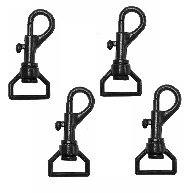 Attaches pivotantes SNAPB-4 pour parc d'exercice MidWest — Noir — Lot de 4