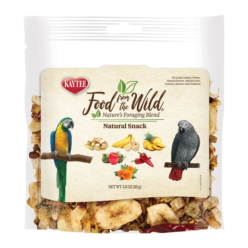 Kaytee Snack Naturel Issue de la Forêt – Friandise pour Oiseaux de Compagnie 85 g