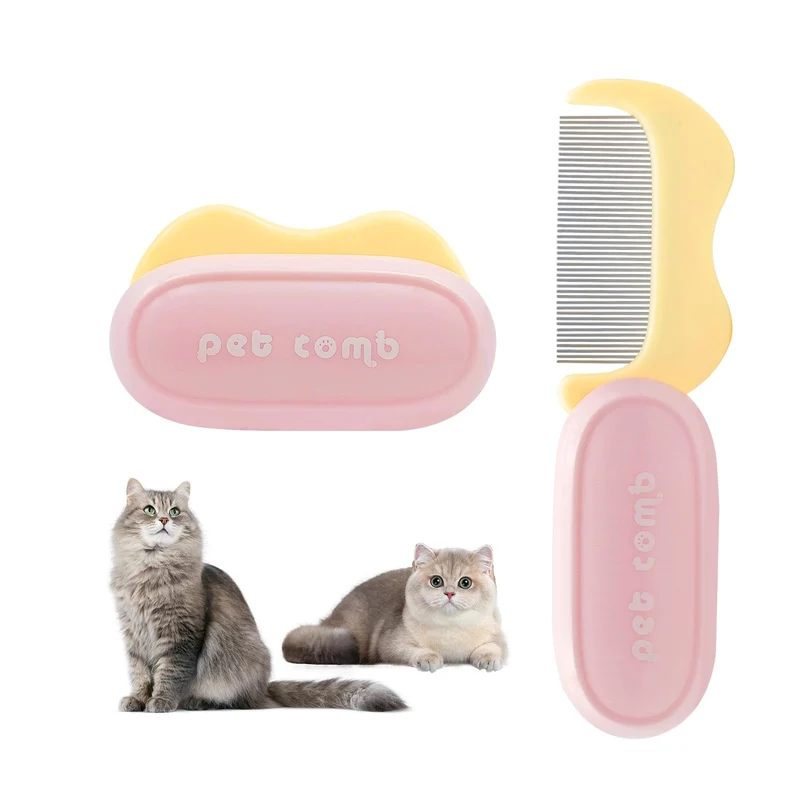 DAOGUAUNG – Peigne pliable de toilettage pour chats et petits chiens | soin pelage et taches de larmes