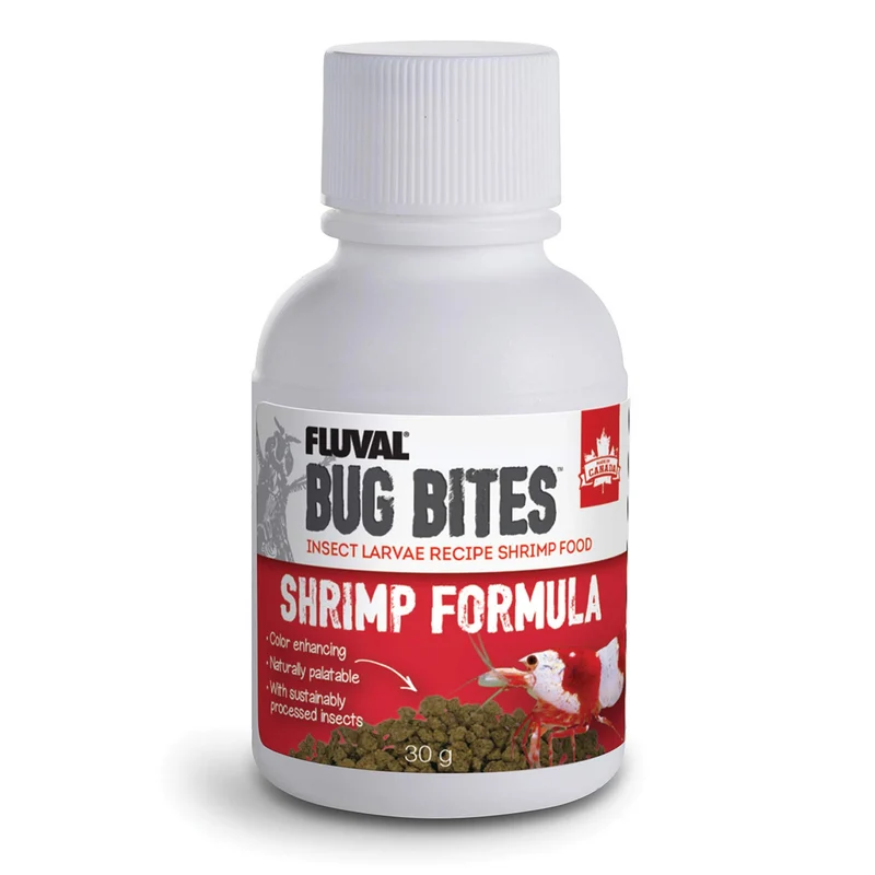 Fluval Bug Bites — Nourriture pour poissons et crevettes, granulés 1,06 oz (A6931)