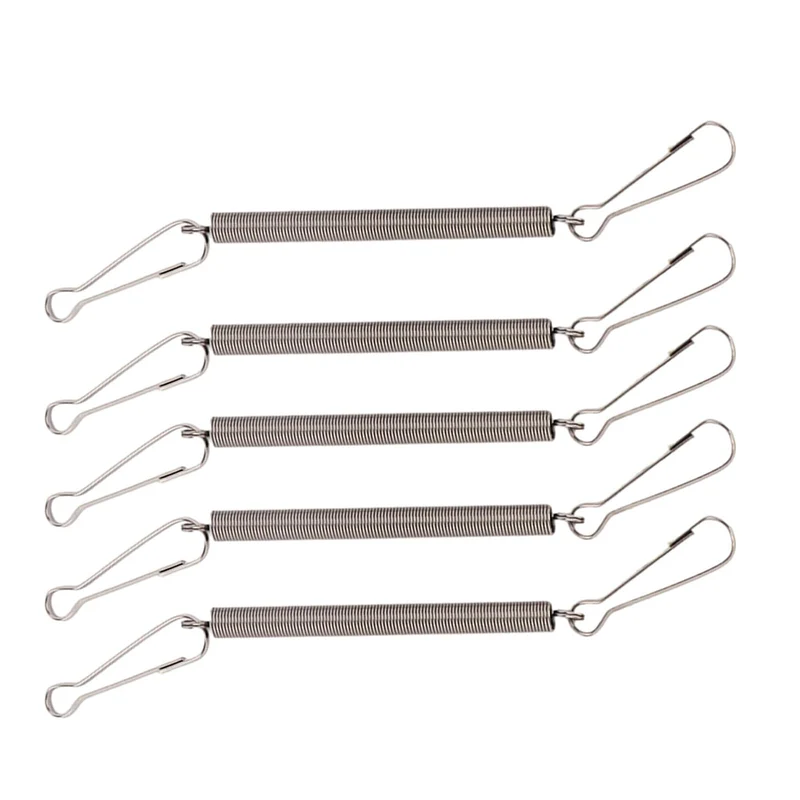 BANYUP Ressorts métalliques 3,1 po avec clips – Accessoires de cage pour hamsters et cochons d'Inde