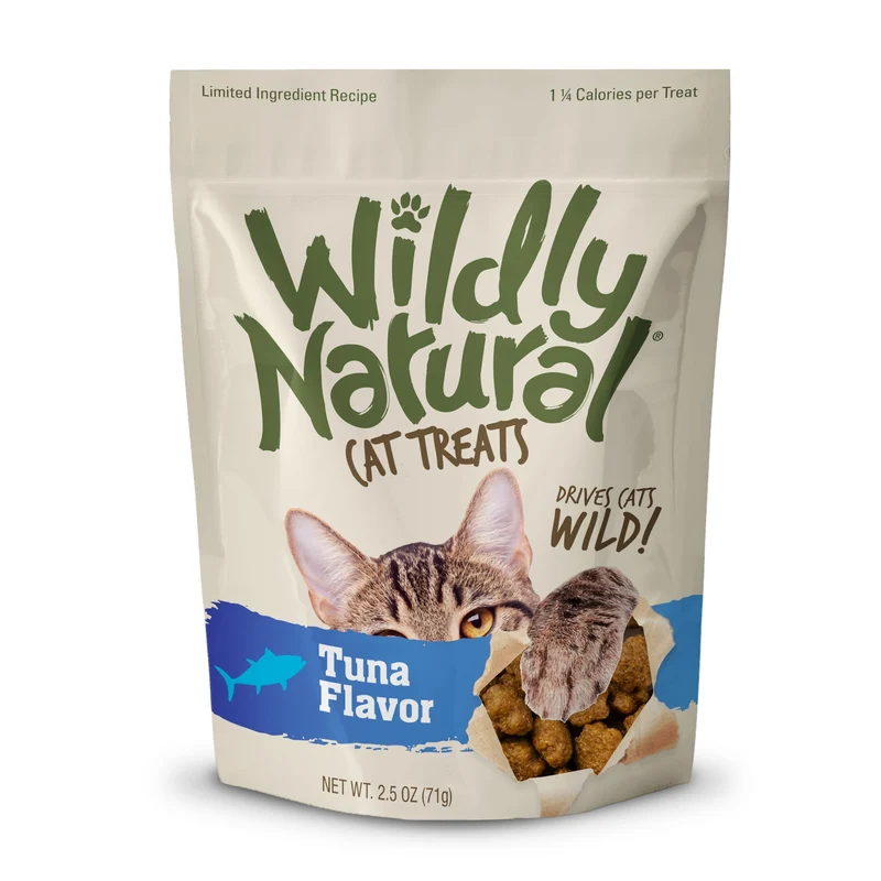 Wildly Natural Friandises pour Chat au Thon – 2,5 oz