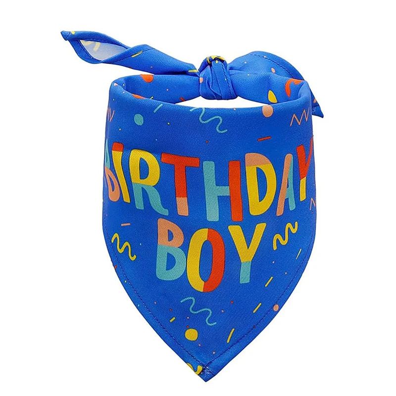 Bandana Anniversaire pour Chien Lcekterur — Foulard Festif et Accessoires