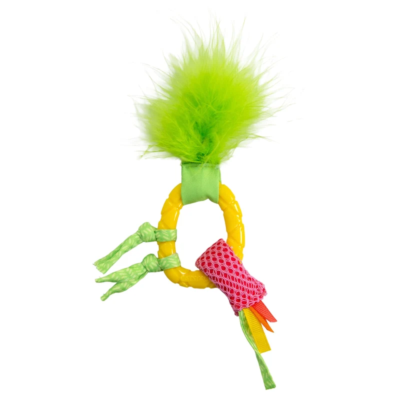 Catstages Jouet de dentition Ananas pour Chats et Chatons – Maille Texturée et Huile de Cataire
