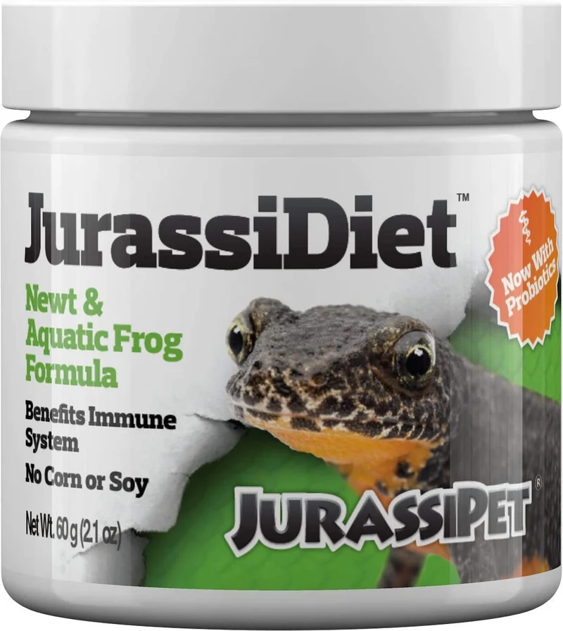 Seachem JurassiDiet – Alimentation premium pour tritons et grenouilles, 60 g, sans maïs ni soja