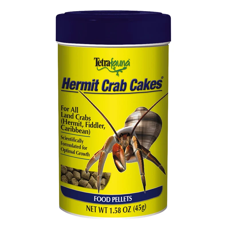 TetraFauna Galettes pour Crabes Terrestres – Croissance et Calcium – 1,58 oz (16976)