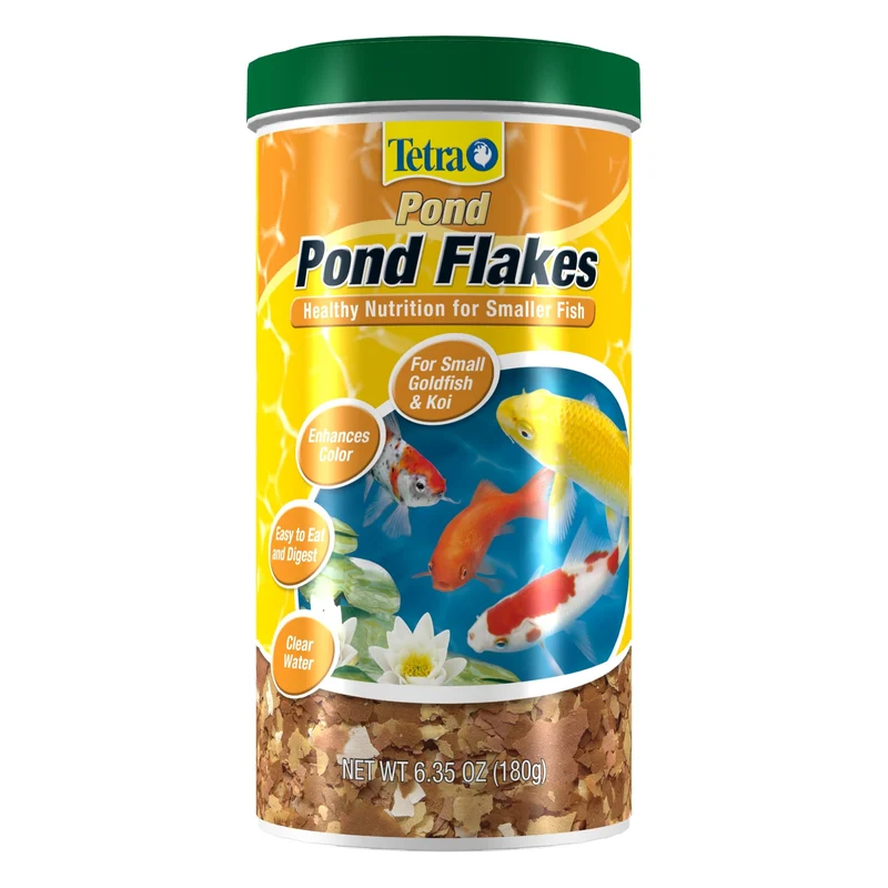 TetraPond Pond Flakes – Alimentation complète pour koï et petits poissons rouges