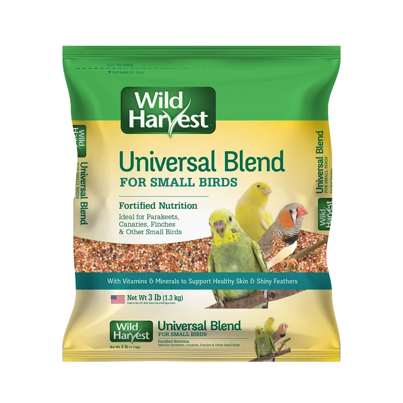 Wild Harvest Mélange Universel pour Petits Oiseaux – Nutrition Fortifiée (3 lb)