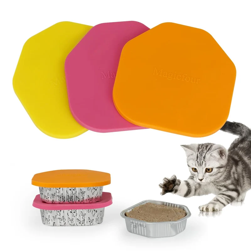 Magicfour Couvercles Silicone pour Boîtes Kirkland – Lot de 3