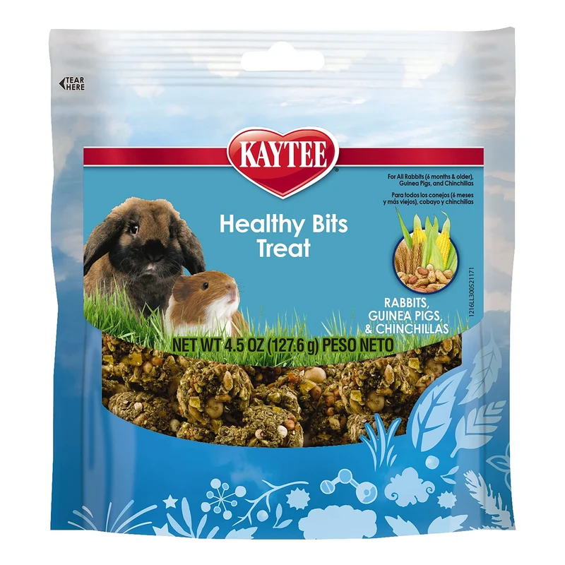 Kaytee Healthy Bits – Friandise croquante pour lapin et cobaye, 4,5 oz