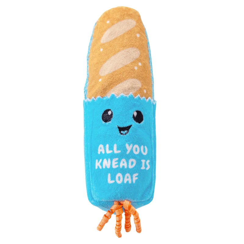 Catstages Loaf Kicker – Jouet Kicker en Peluche avec Cataire et Mesh Dentaire