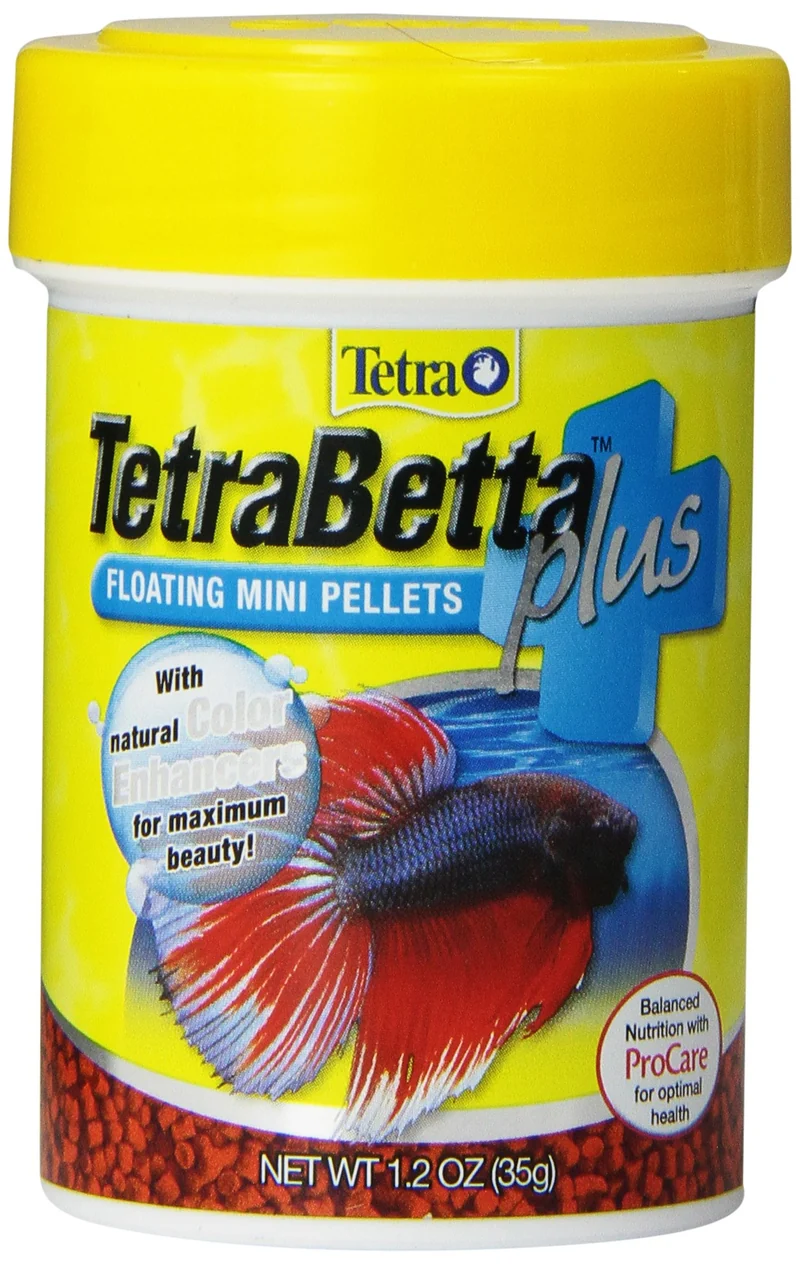 TetraBetta PLUS Pellets Flottants Mini – Nourriture Betta avec Amélioration des Couleurs