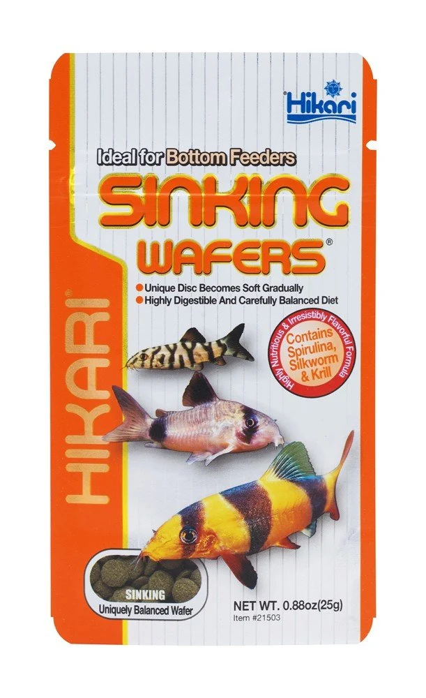 Hikari galettes coulantes tropicales pour poissons – Sans arôme, 25 g