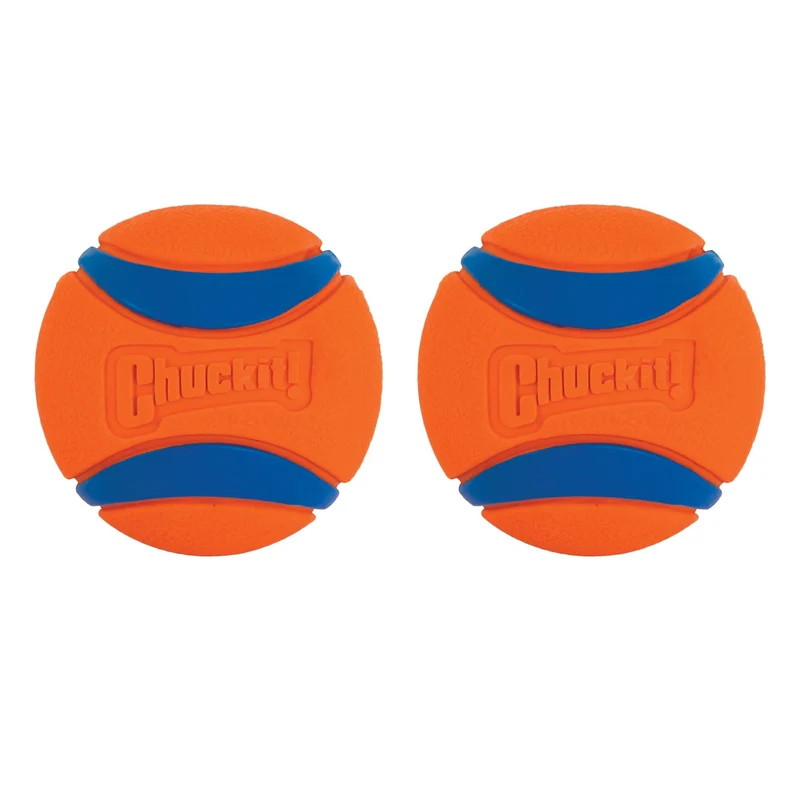 Chuckit! Ultra Ball – Balle pour chien 2 pouces (pack de 2)