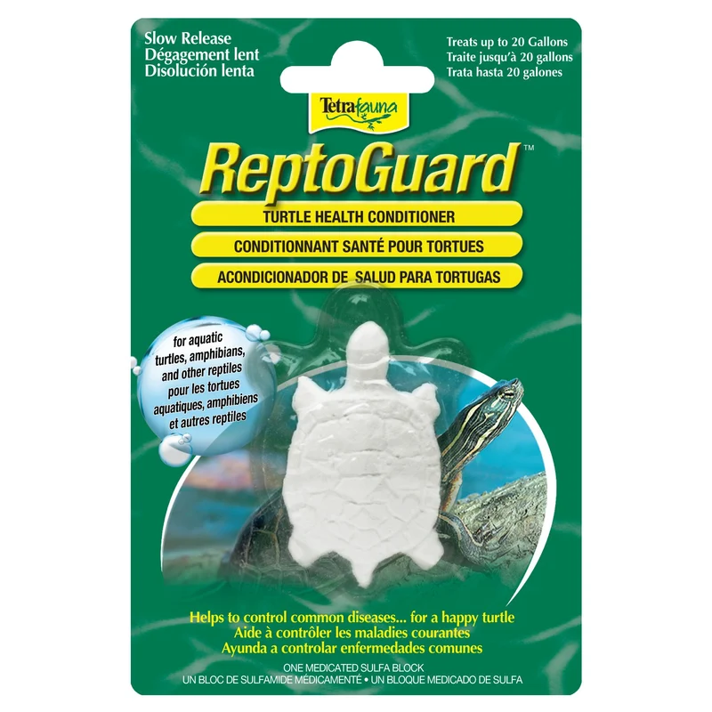 TetraFauna ReptoGuard Soin Eau Tortue — Bloc Libération Lente (1 unité)