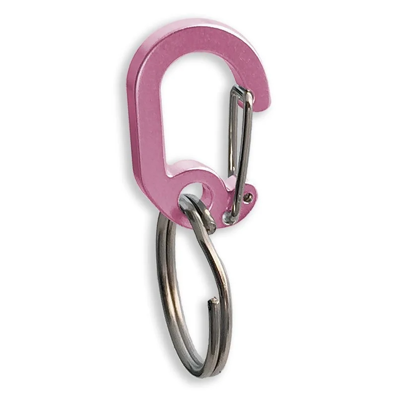 LuckyPet Klippy – Attache rapide pour médailles (Rose) pour chiens et chats