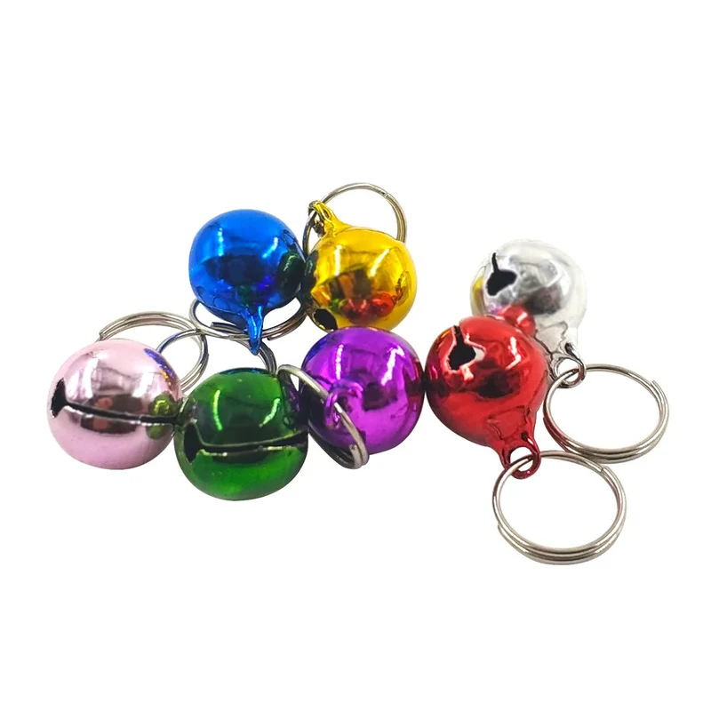 DEVILMAYCARE Grelots métalliques 12 mm – Pack de 7 pour collier et bricolage
