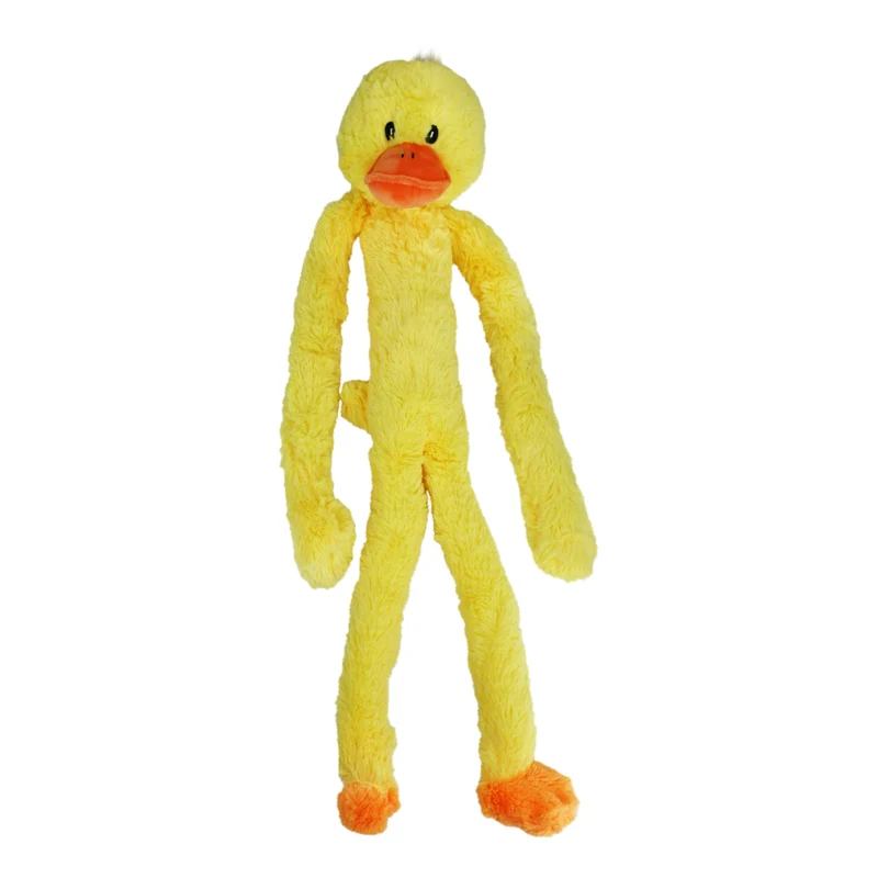 Multipet Swingin' Slevin Duck – Canard peluche XXL 27-pouces, 5 sifflets