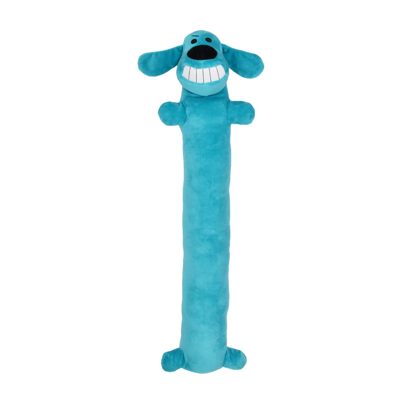 Multipet Loofa pour chien - Peluche douce avec Sifflet - Jouet chien 30 cm couleur surprise