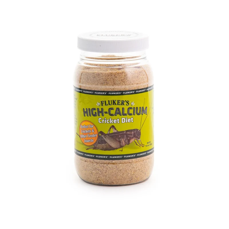 Fluker's Régime Calcium Élevé pour Grillons – Préparation nutritionnelle, 11,5 oz