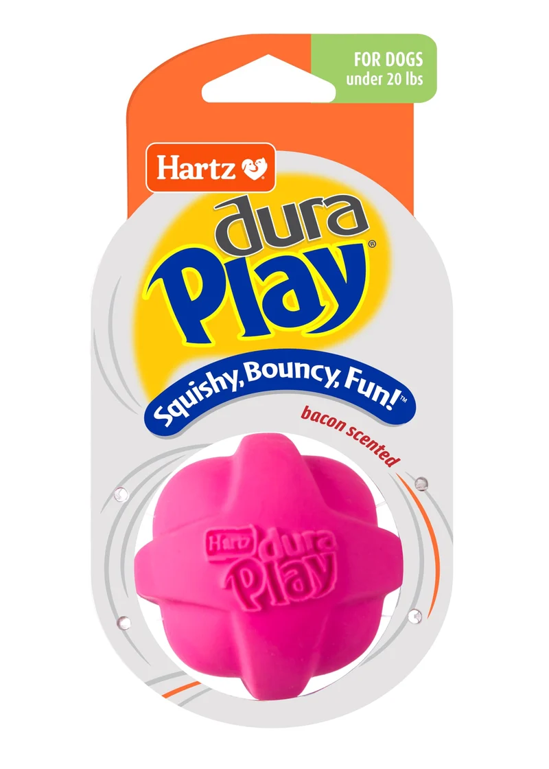 Hartz DuraPlay – Jouets Pour Petit Chien au Bacon, Latex Naturel et Mousse Intérieure