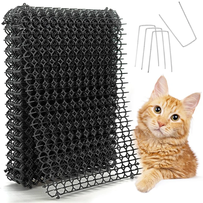 YeeLok Tapis à Piques pour Chats – Lot de 20, 16 × 12 po, Protection Meubles
