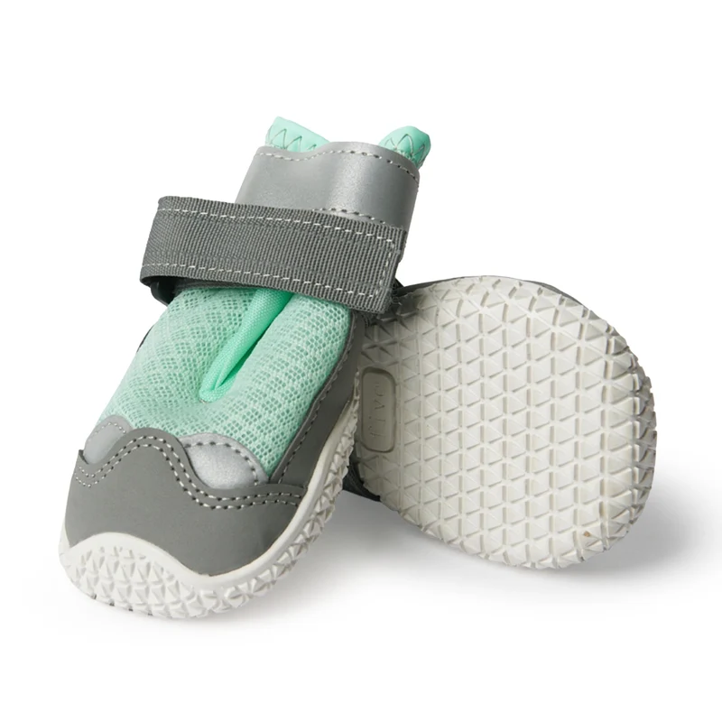 Spark Paws — Chaussures pour chien Turquoise Taille 7, bottes extérieures respirantes, anti-dérapantes et imperméables