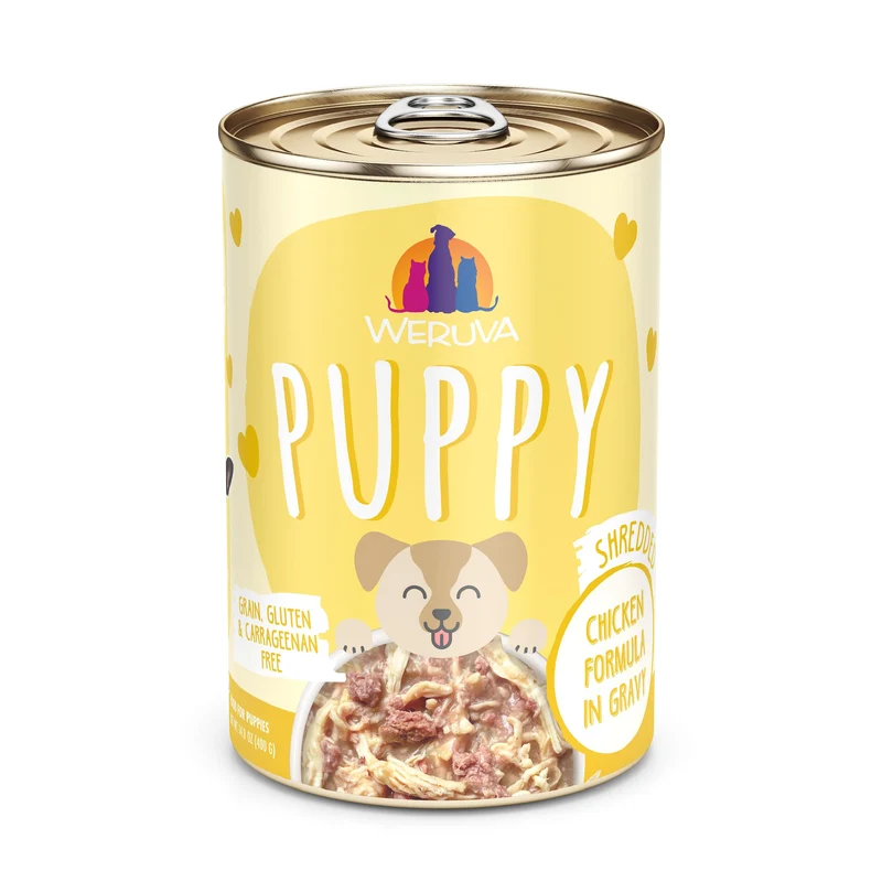 Weruva Chiot – Poulet en Gravy, 14 oz, Pack de 10