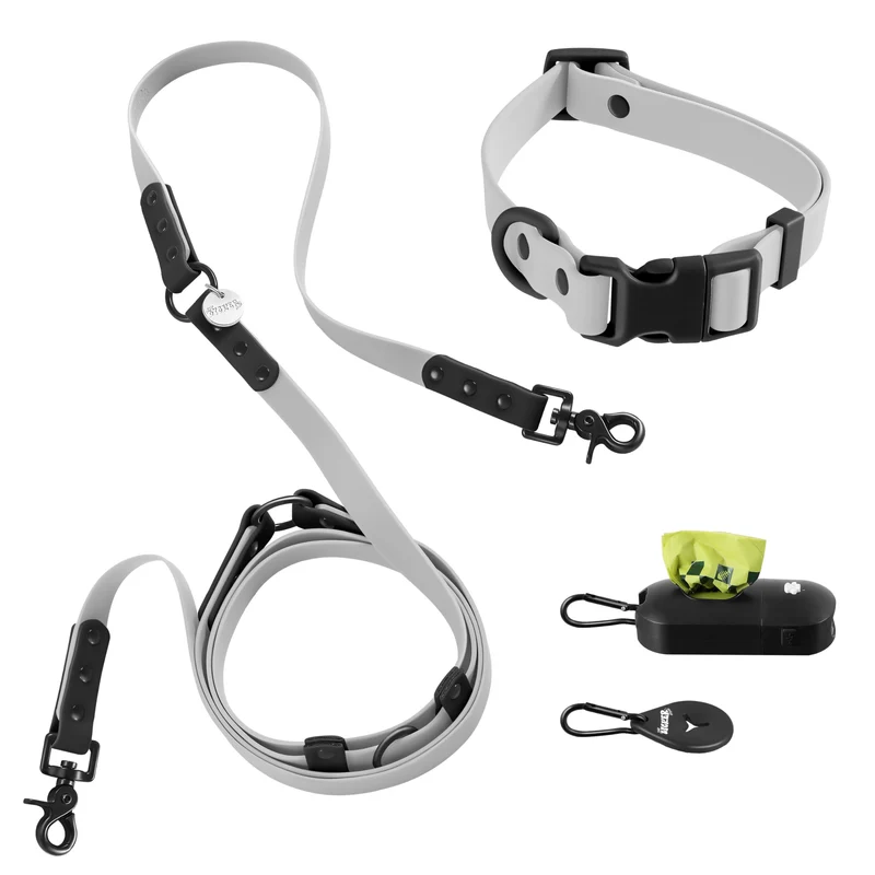 THE LICKER STORE WLK1005N-5SET Luna Martini – Laisse mains-libres 8 ft, 6-en-1, Étanche, LED