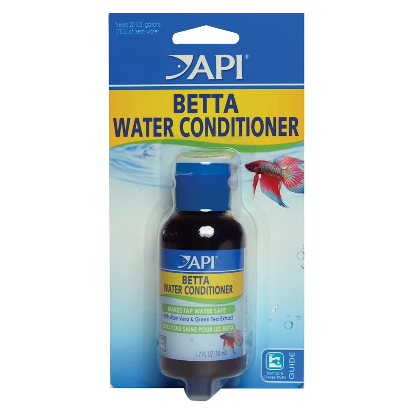 API Betta – Conditionneur d’eau pour Betta, eau douce, bouteille 1,7 oz