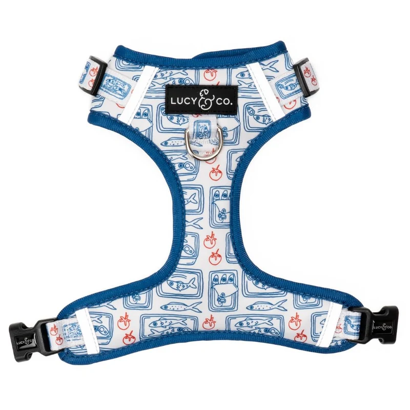 Harnais Lucy & Co. sans tirage – clip frontal réglable, rembourrage confort, XS