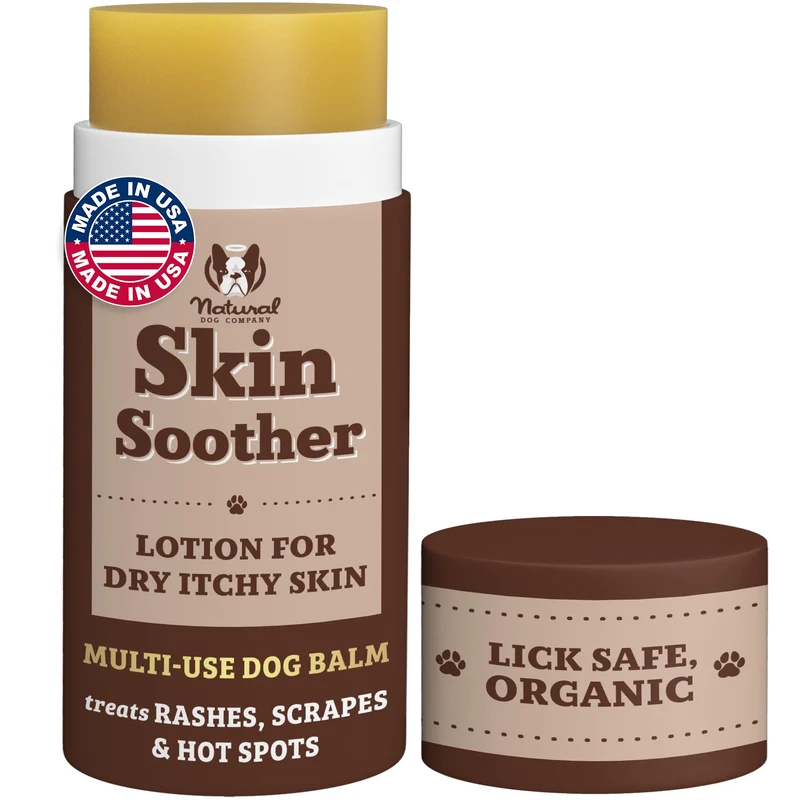 Natural Dog Company – Baume apaisant peau pour chien, soin irritations et démangeaisons