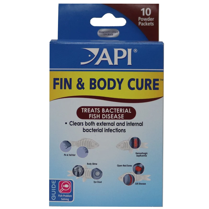 API FIN & BODY CURE Poudre Poisson d’Eau Douce — Boîte de 10 Sachets