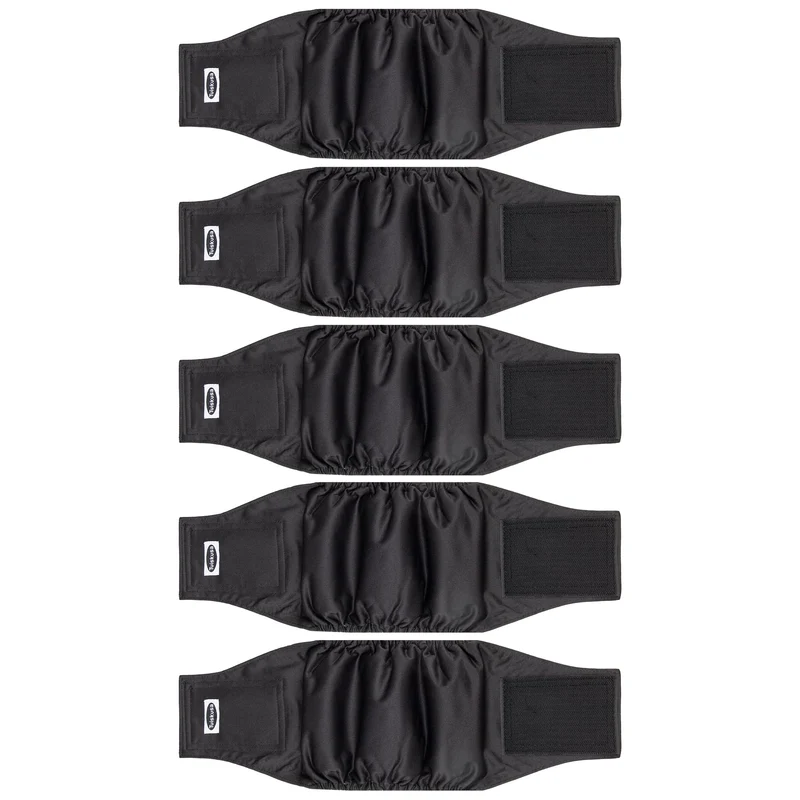 Tuiskusa Couches pour Chien Mâle — Absorption Élevée et Réutilisables (Pack de 5)