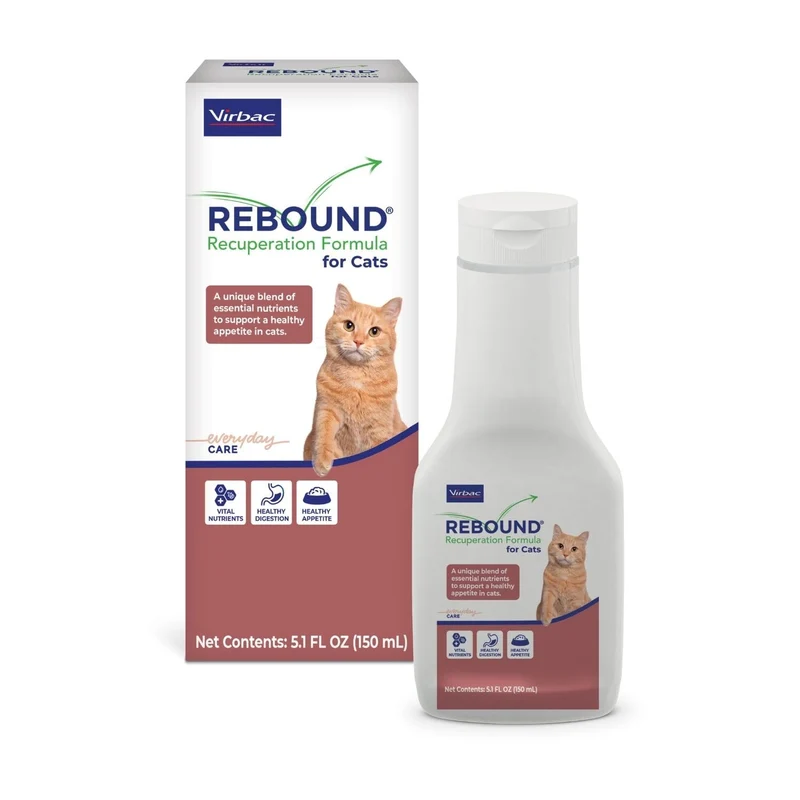Virbac REBOUND® Récupération pour Chats – Hydratation, Nutrition et Immunité