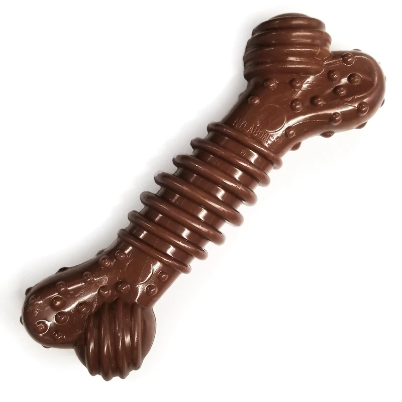 Nylabone Os Texturé Power Chew – Jouet Dentaire Ultra-Résistant pour Chiens Agressifs XL (>50 lb) Saveur Mélange