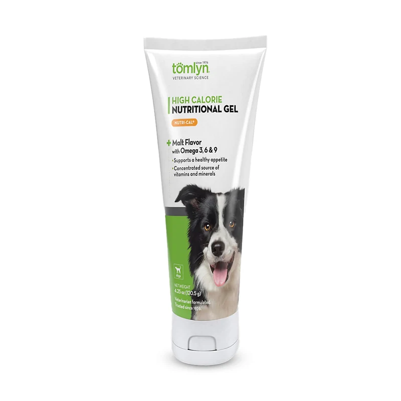 TOMLYN Nutri-Cal Gel nutritionnel haut en calories saveur malt pour chiens – 120 g (équivalent 4,25 onces)