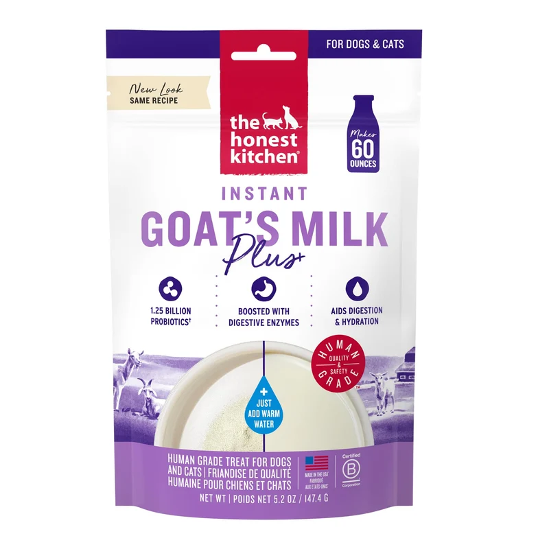 The Honest Kitchen Lait de chèvre en poudre avec probiotiques – 5,2 oz