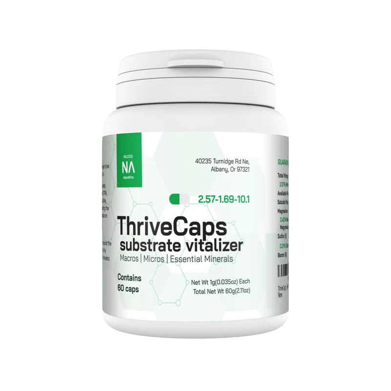 NilocG Aquatics ThriveCaps – Capsules racines pour aquarium planté, 60 capsules