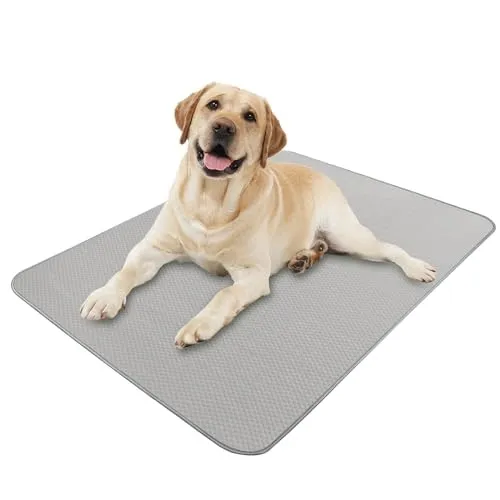 Buvlnee Tapis Refroidissant pour Chiens et Chats – Soie Glacée, Lavable, Pliable et Portable