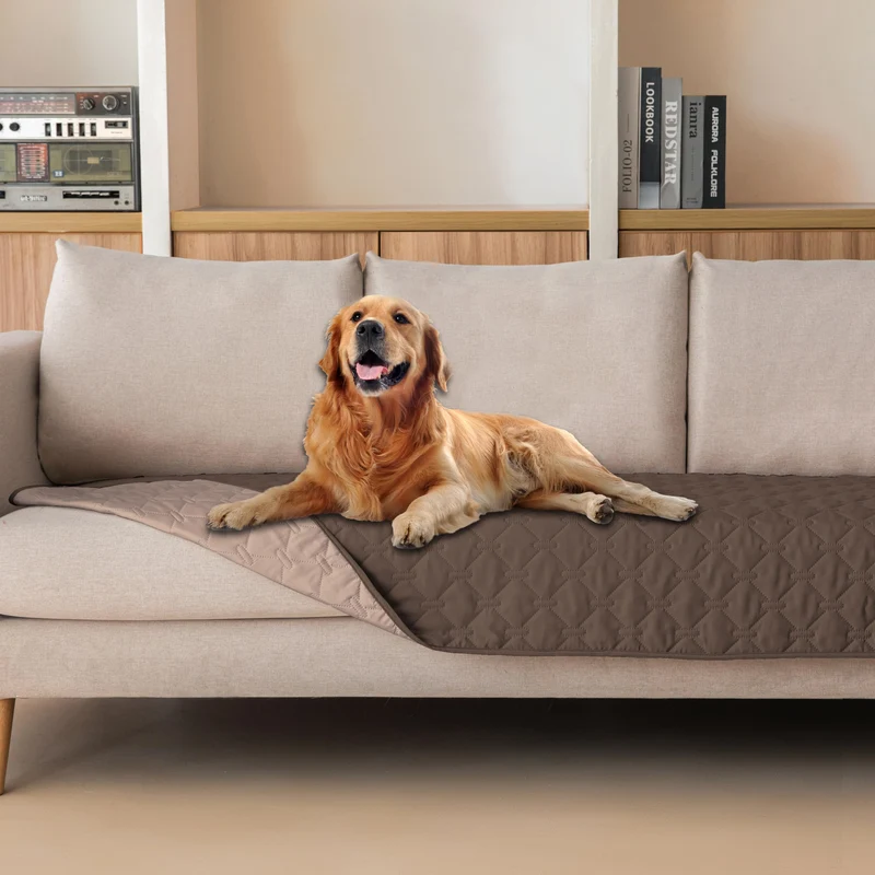 gogobunny Couverture chien Imperméable Double-face 30x80 pouces – Protège-Meubles
