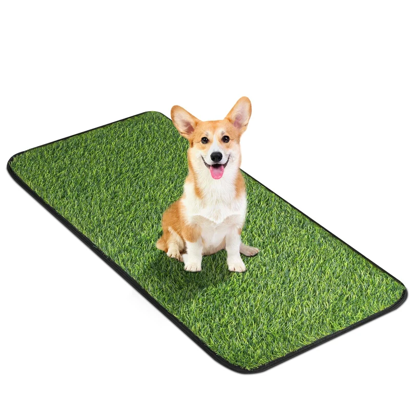 InwodiTeki Tapis Gazon Artificiel pour Animaux – Entraînement Toilette, 40x80 cm