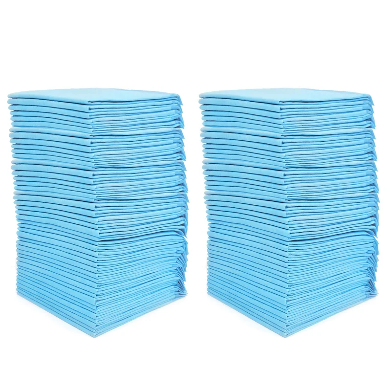 CALPALMY Tapis d'entraînement Ultra-Absorbants – 100 tapis 18 x 13 po, Gel via verrouillage d'humidité
