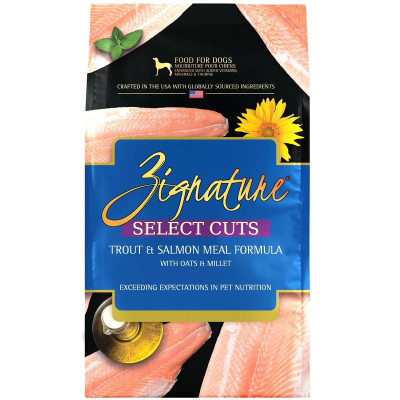 Zignature Select Cuts Lamb Formula – Croquettes sèches pour chien (4 lb)